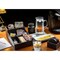 Dacasso Classic Black Leather Coffee Condiment Organizer AG-1028 - alternate 4